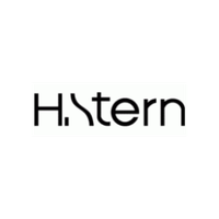 Hstern logo in black on a white background