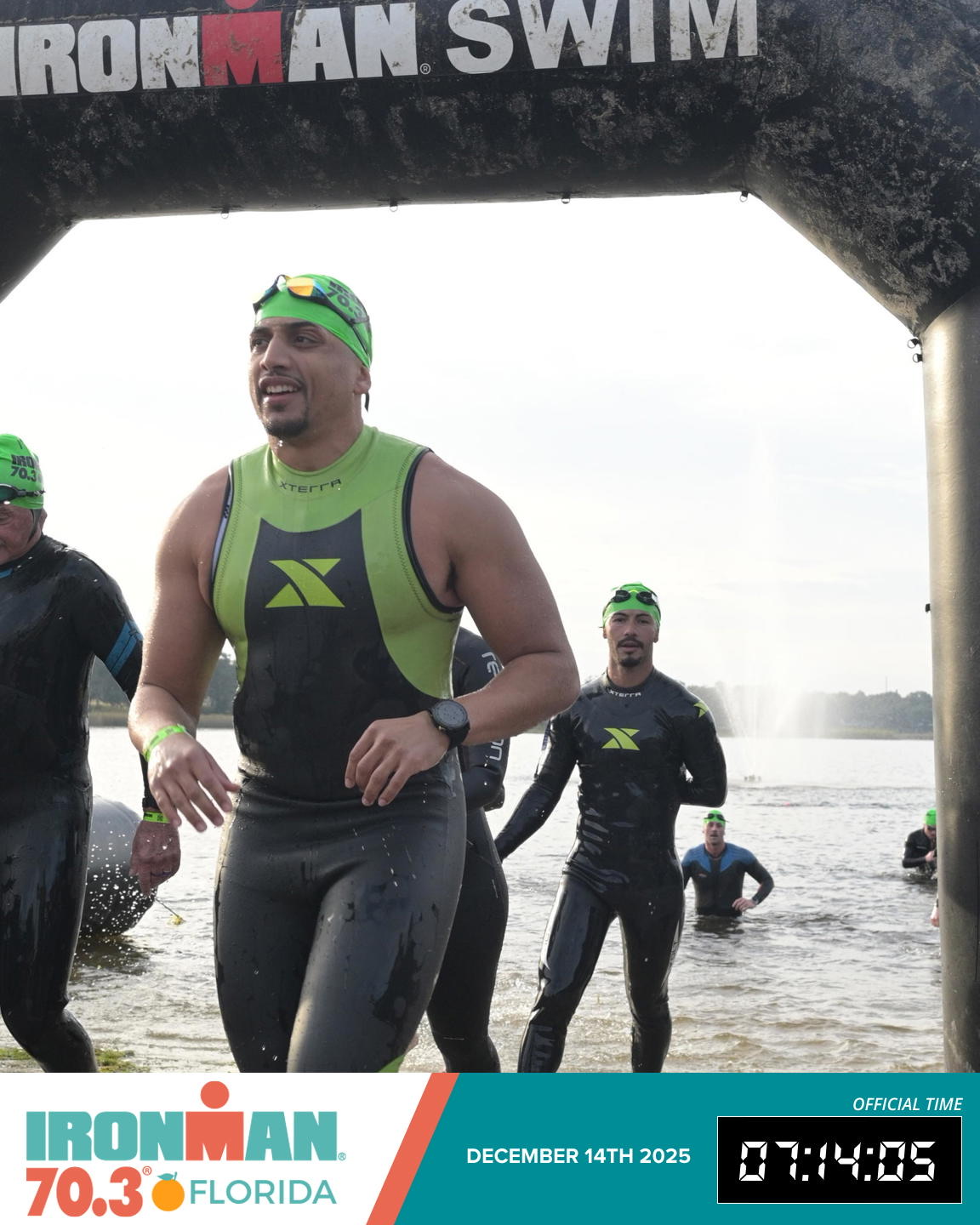 Donny Jones on Ironman race day