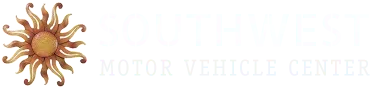 Logo with a sunburst design on the left and 