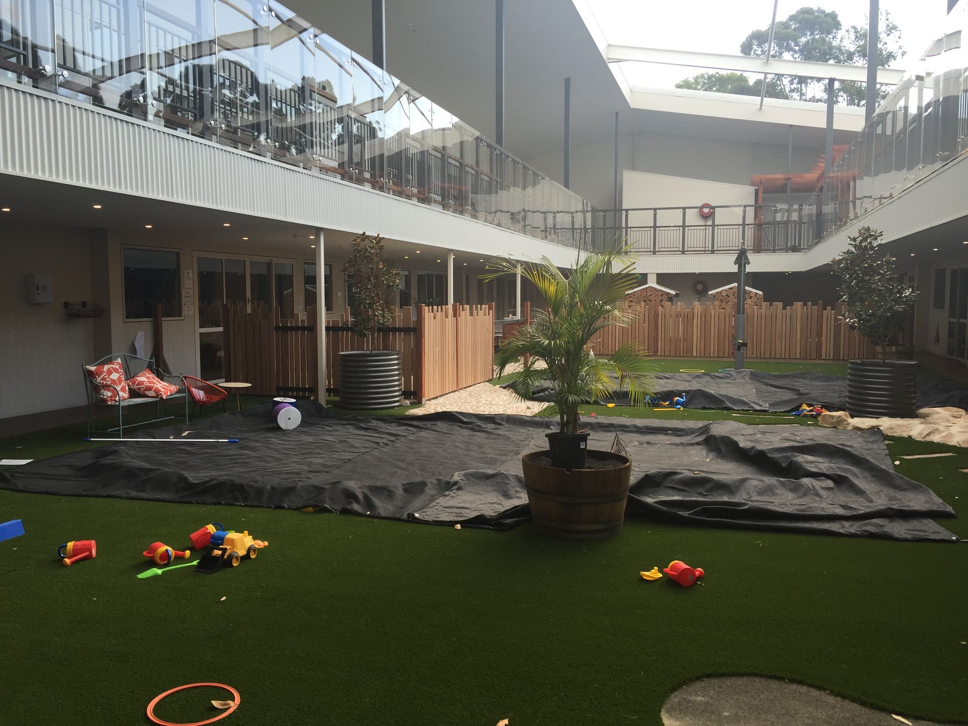 Courtyard With Toys – Concord and the Inner West - Grenic Construction Group Pty Ltd