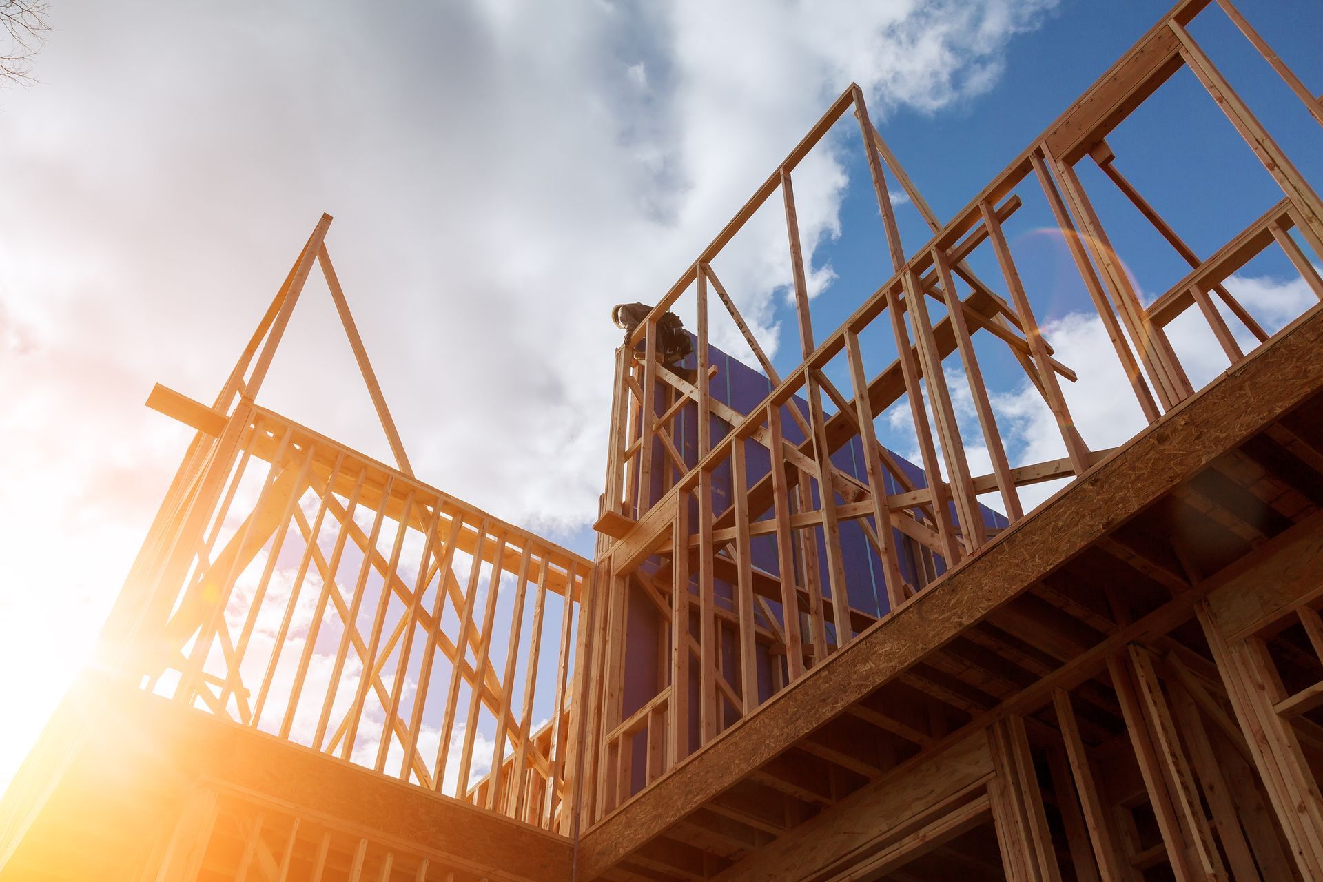 A House is being Built with the Sun Shining through the Clouds – Concord and the Inner West - Grenic Construction Group Pty Ltd