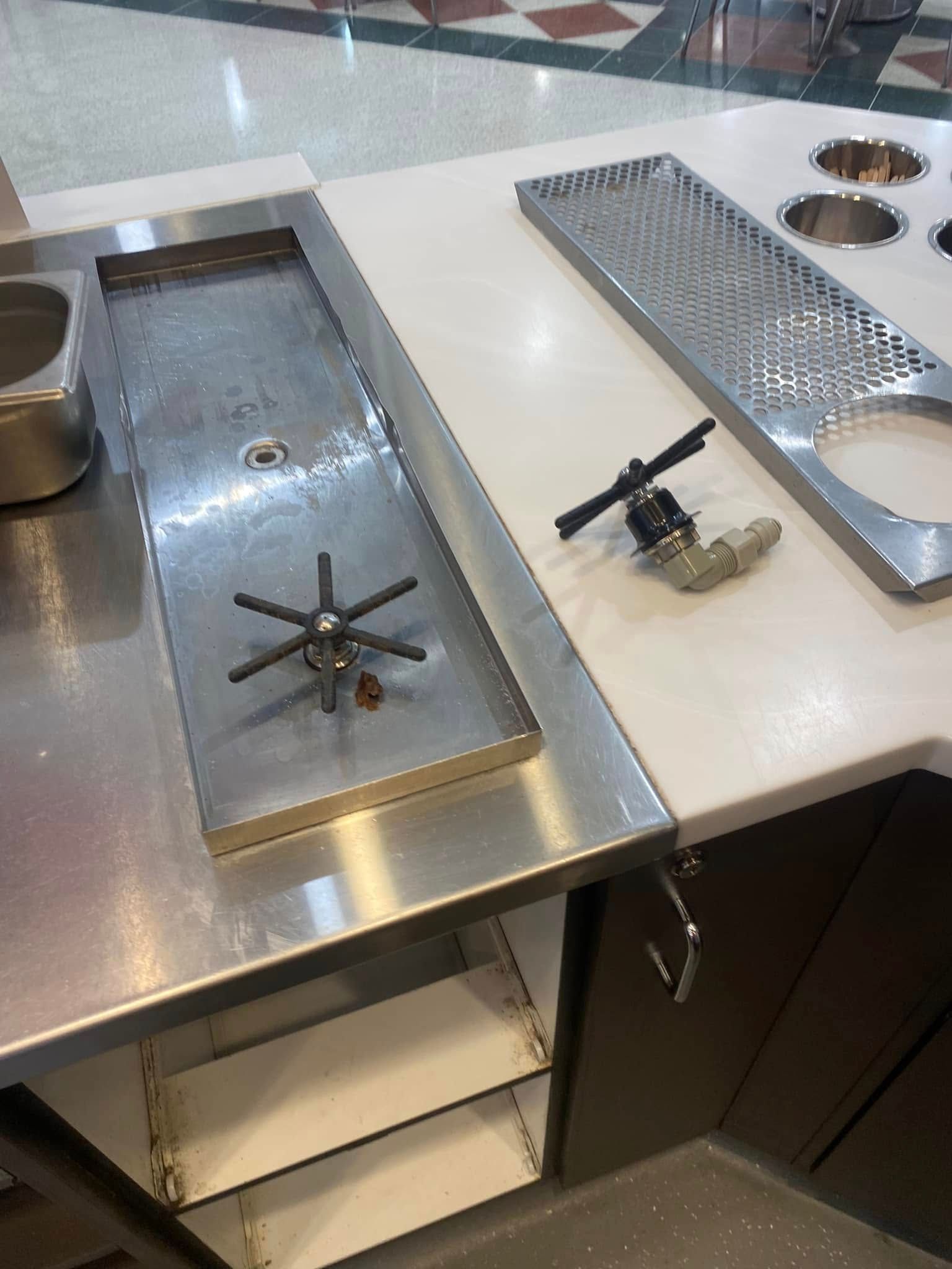 Stainless Steel Kitchen Prep Station With Two Burners — Medowie Plumbing & Gas In Medowie, NSW