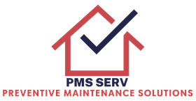 A logo for pms serv preventive maintenance solutions