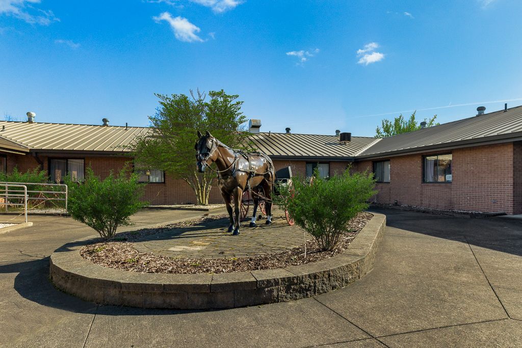 Exterior views at Quality Life Services Apollo Nursing Home Facility.