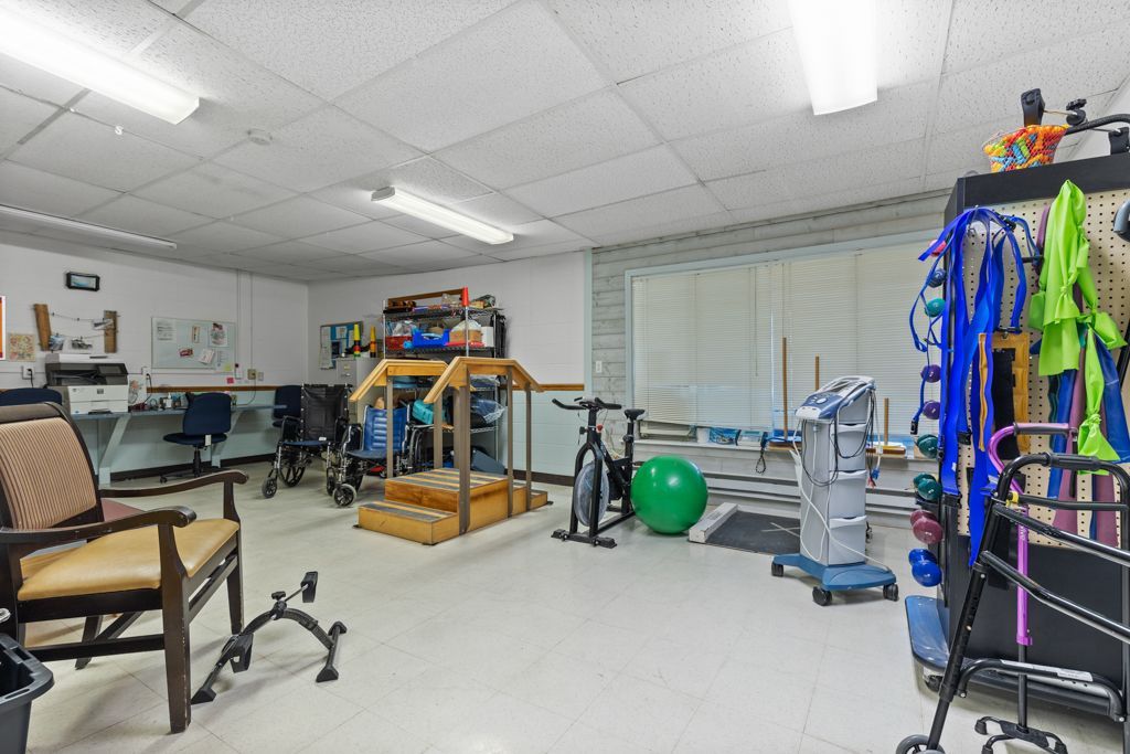 Exercise room at QLS Markleysburg
