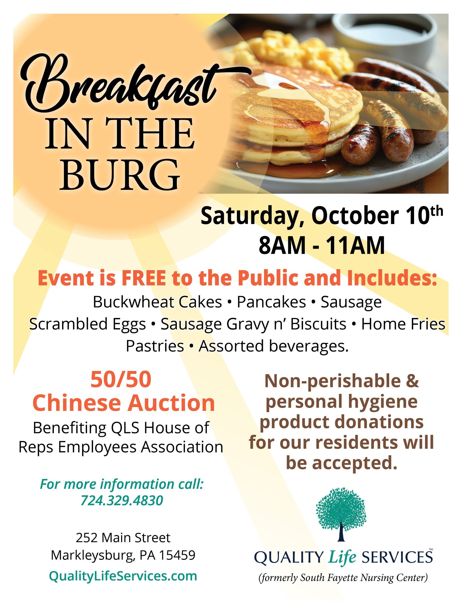 Sugar Creek Easter Egg Hunt banner
