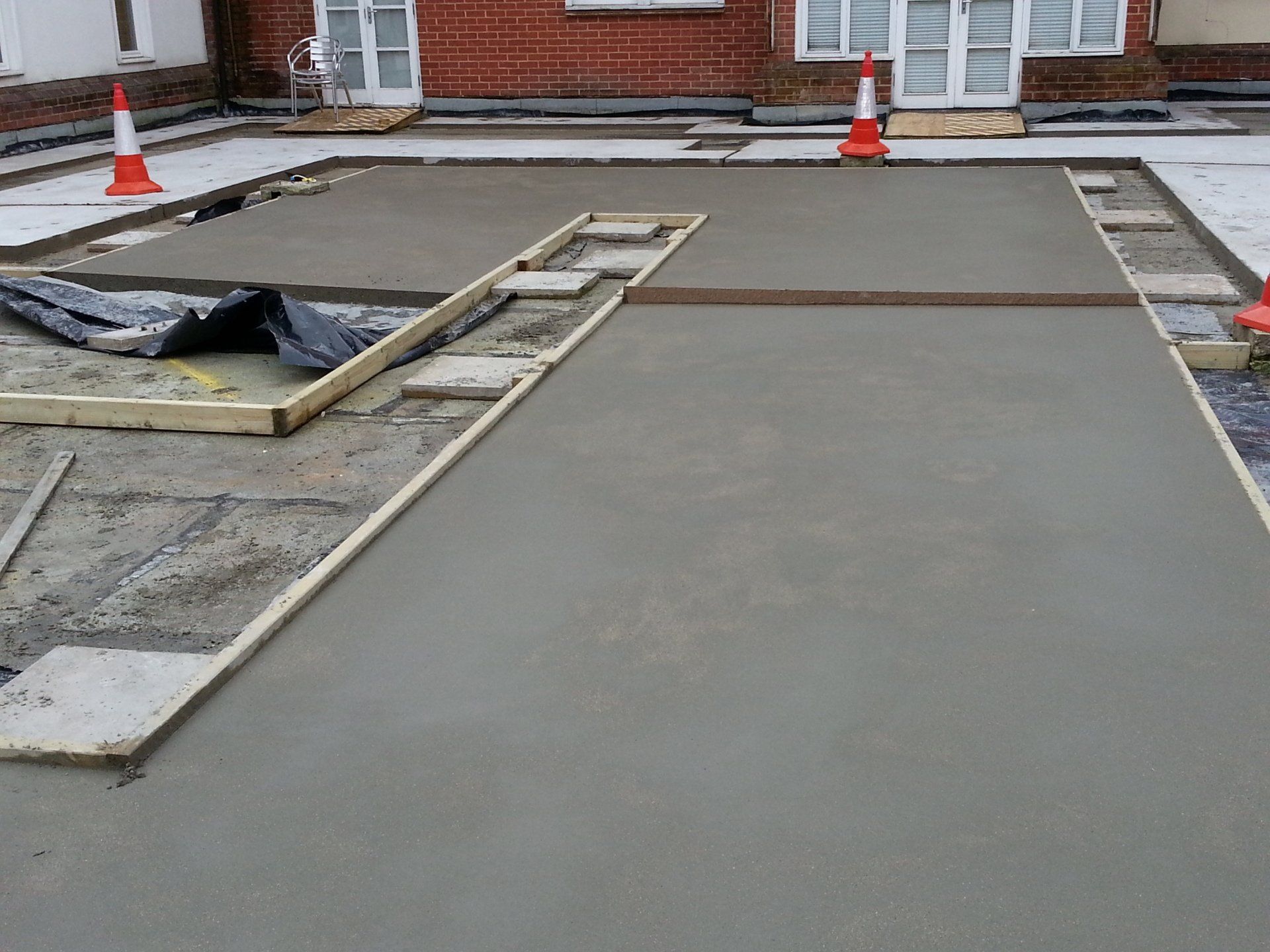 Granolithic screed