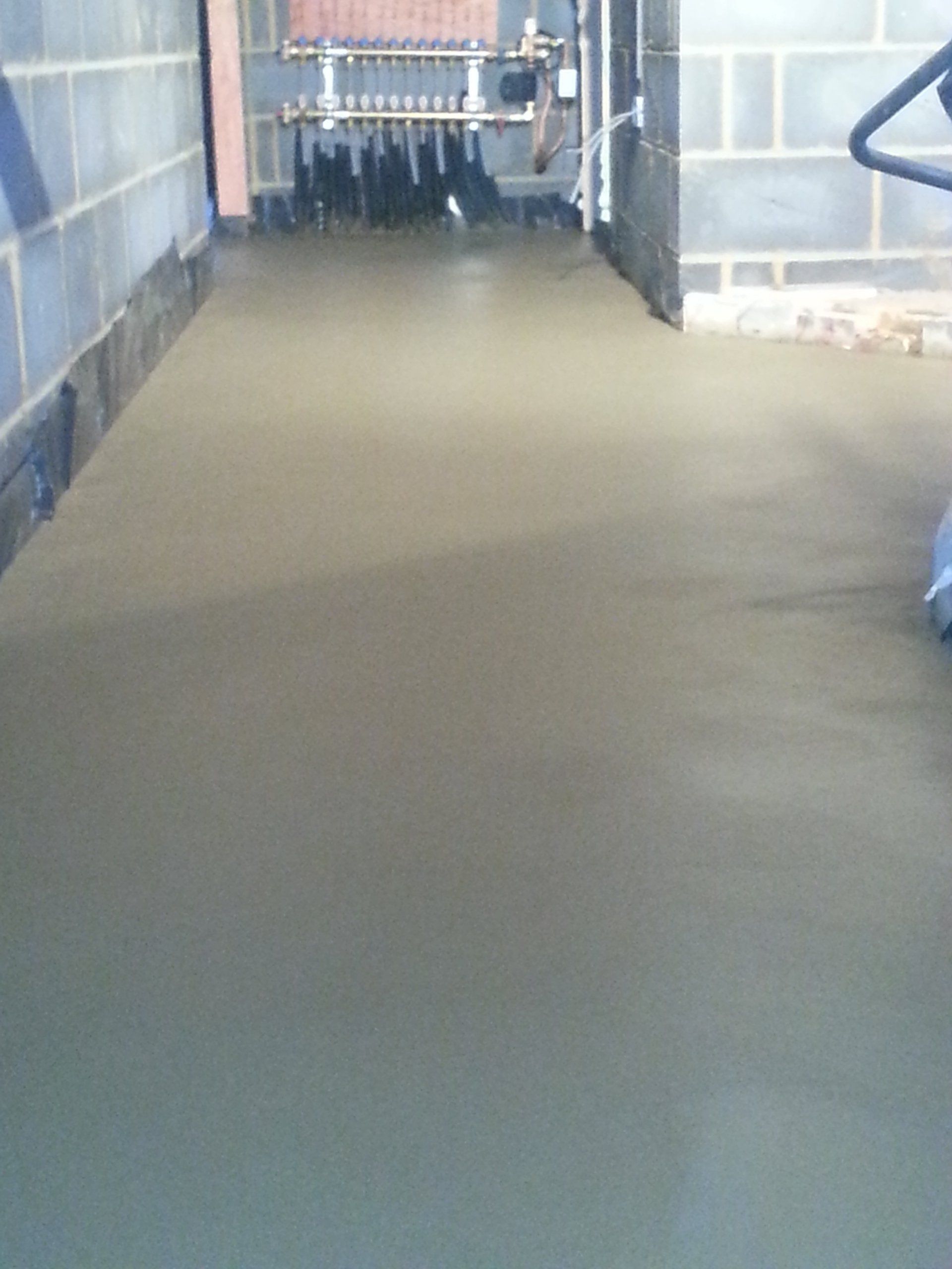 Fibre screed
