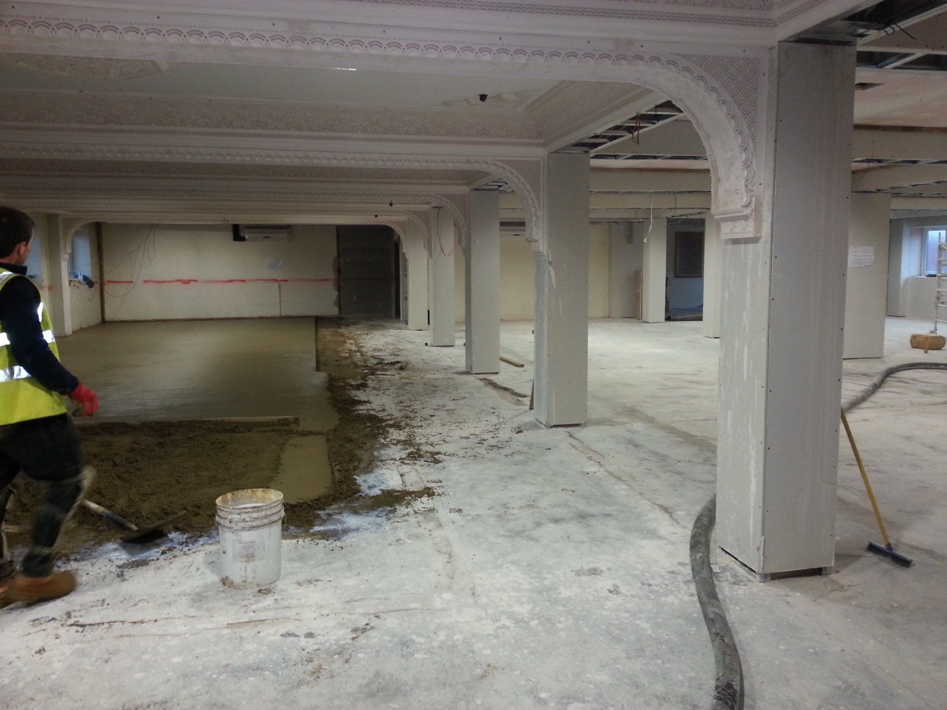 Polymer screed