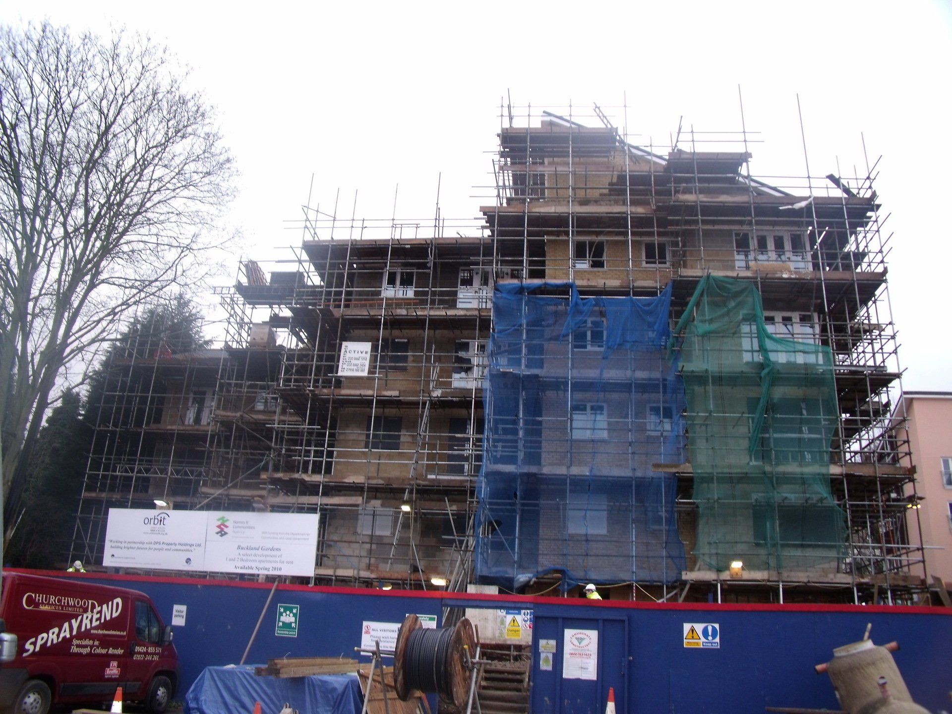 Commercial site for Fast Drying Screed
