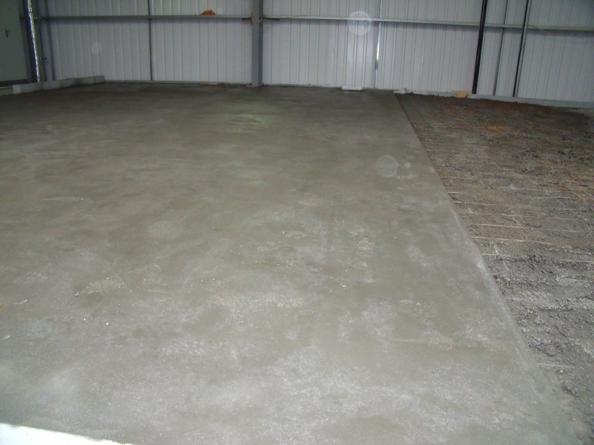 Screeding being Laid