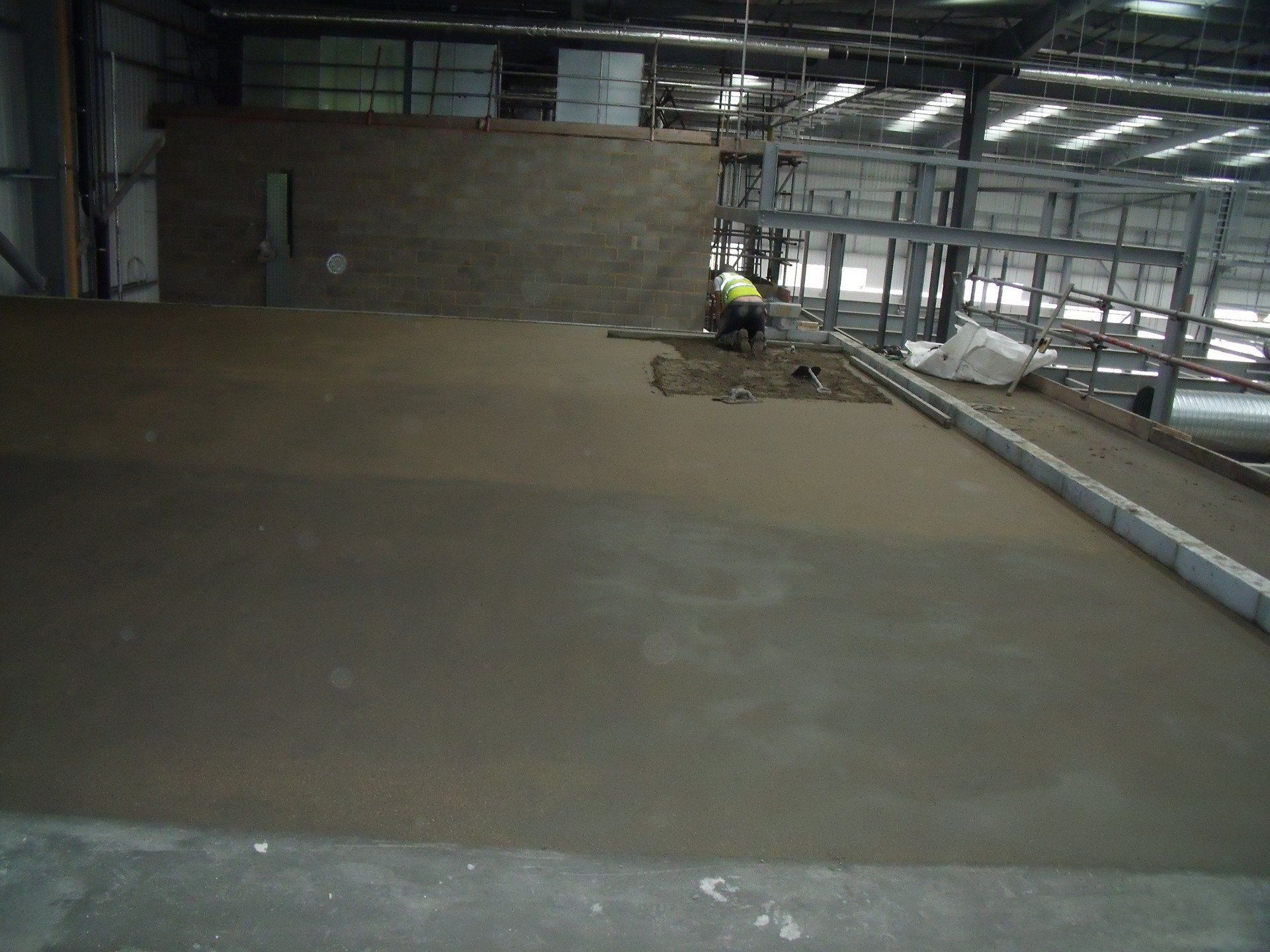 Commercial Floor Screeding