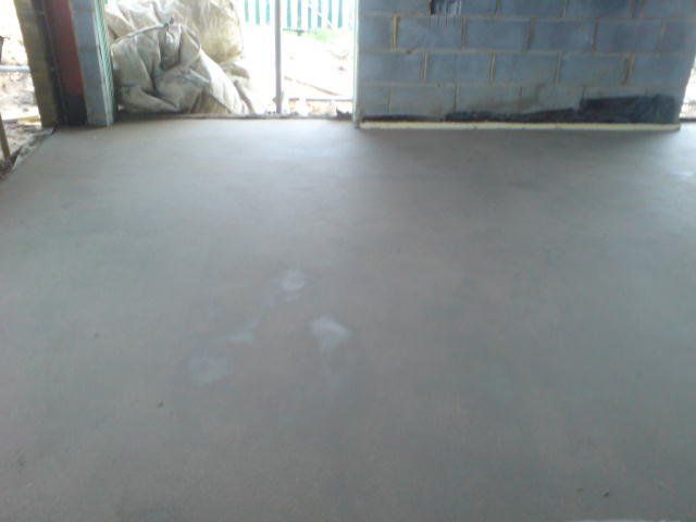 Beautiful Smooth Screeding