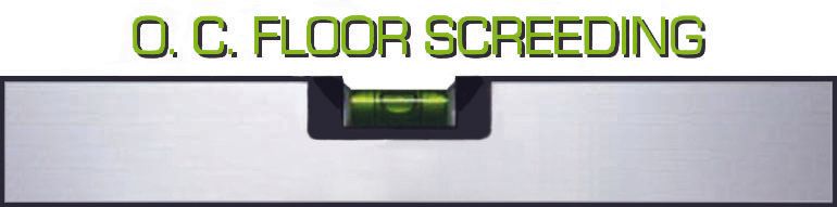 O.C. Floor Screeding logo