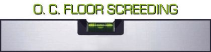 O.C. Floor Screeding logo