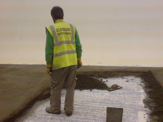 Polymer screed