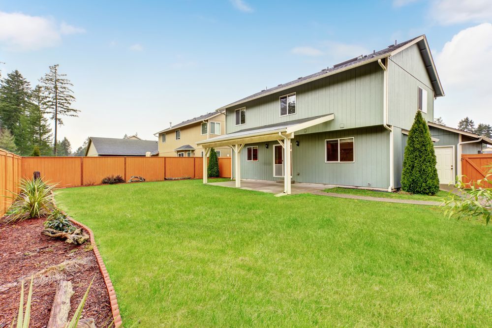 Backyard With Large Space — Guttering In Svensson Heights, QLD