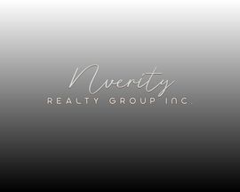 Nverity Realty Group Inc. logo on a gray-to-black gradient background