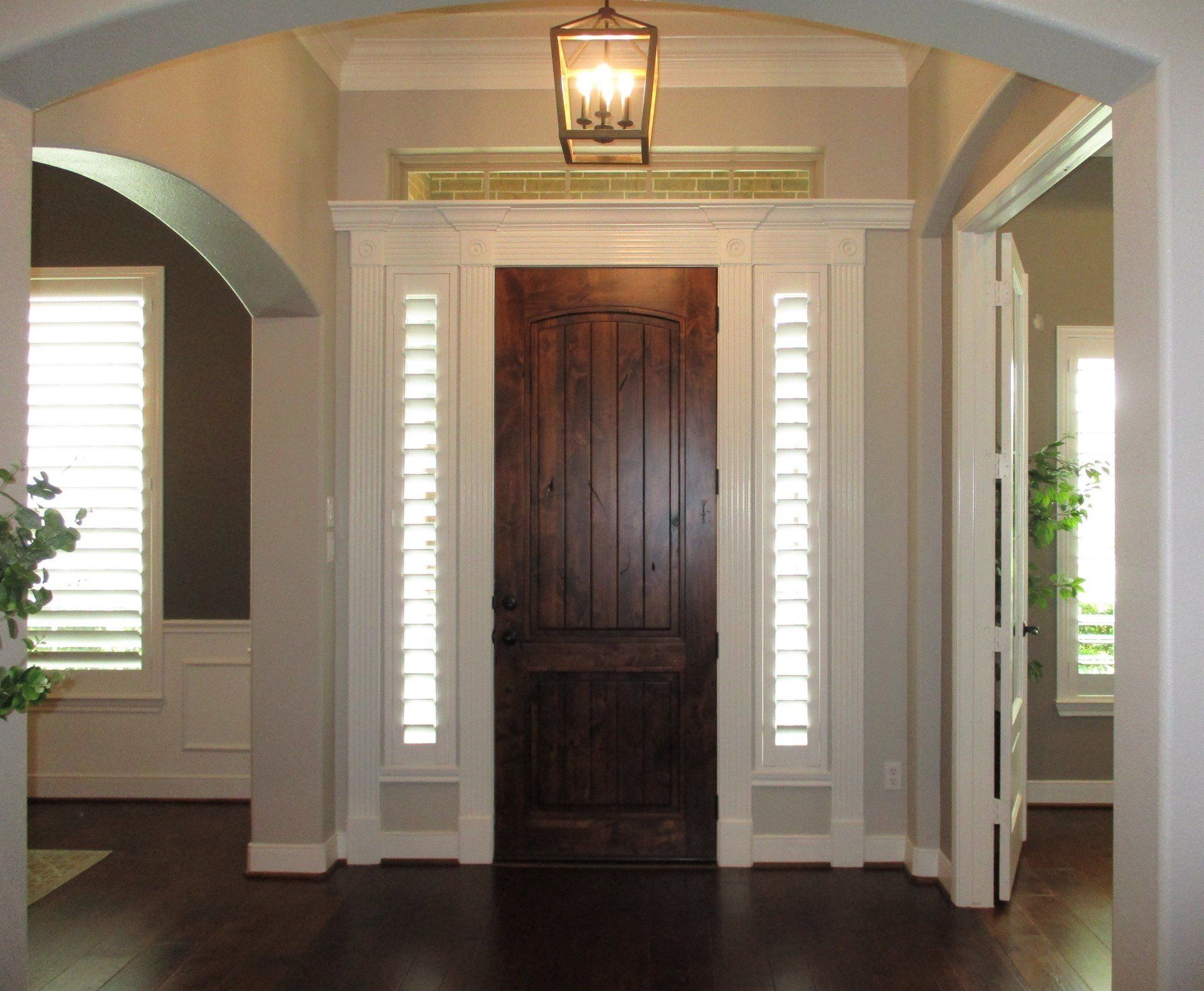 Specialty Shape Door Sides Shutter