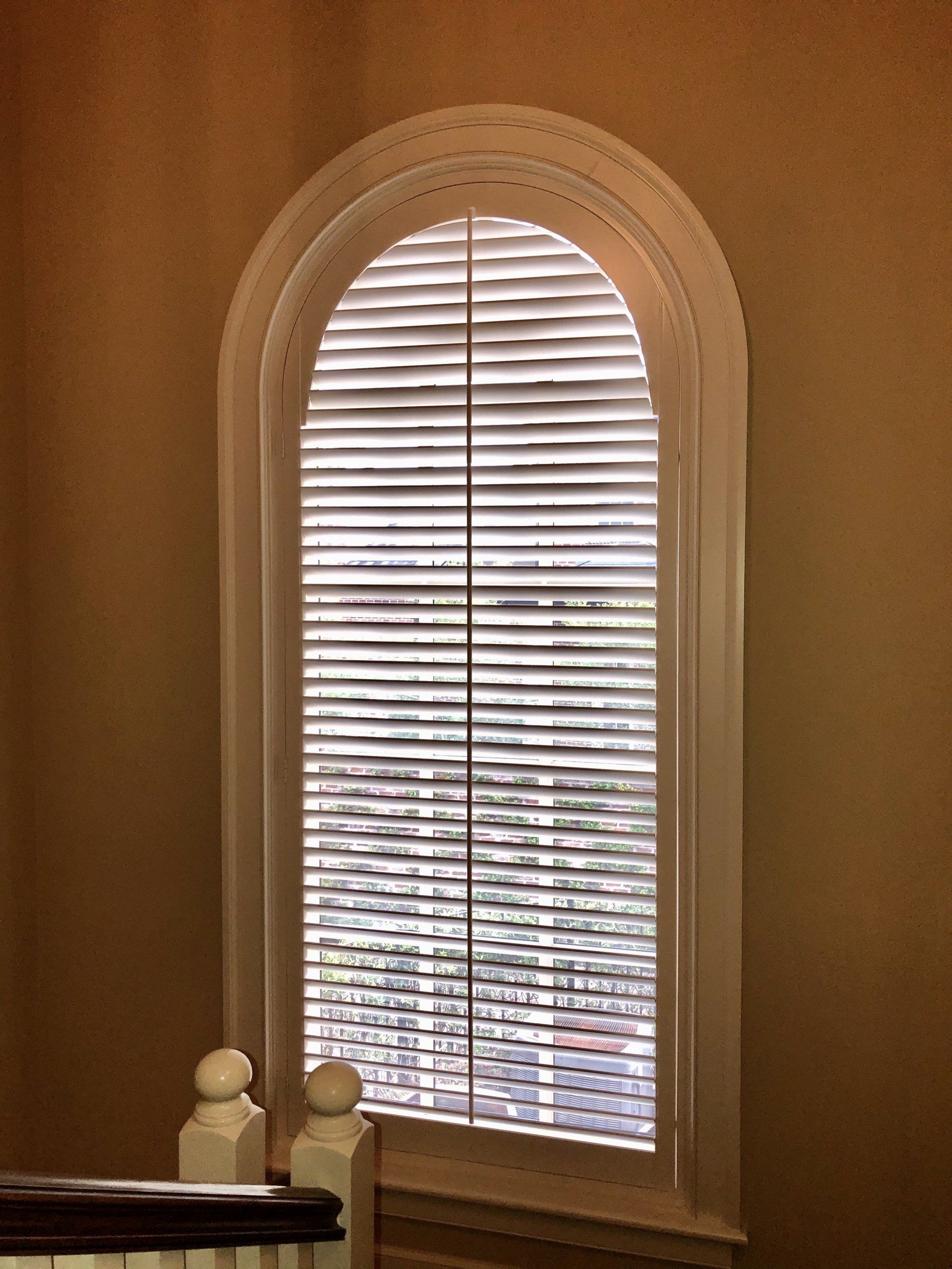 Tilt Rod Arch Shutter