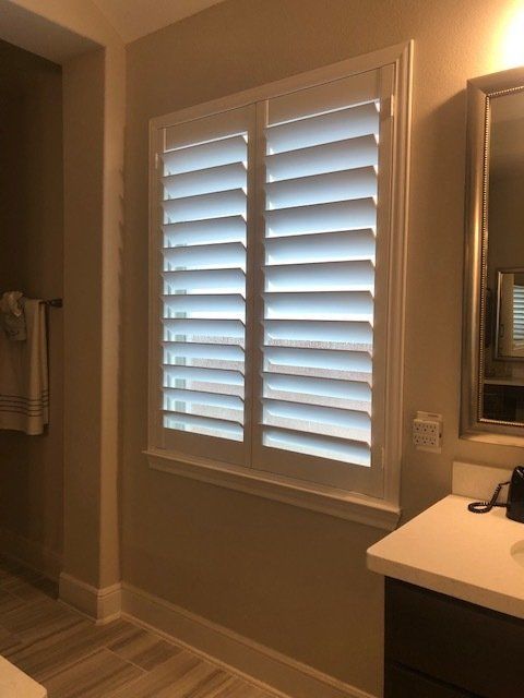 Large Louver Clearview Shutter