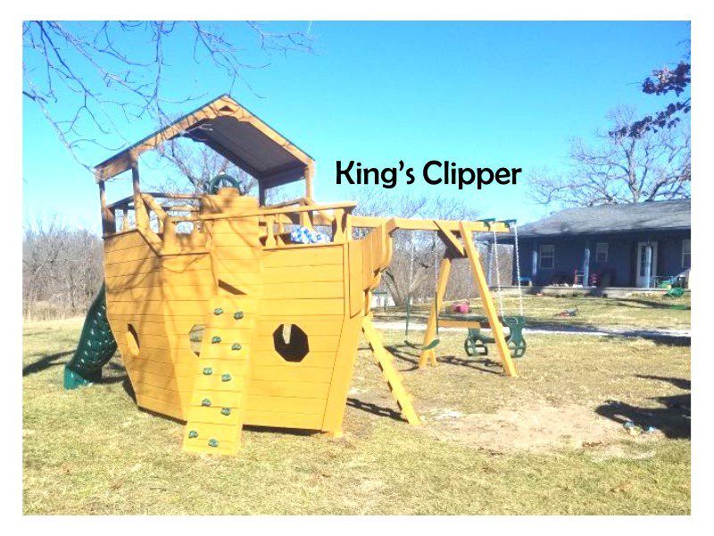 Custom Playsets Delivery + Installation Emerald Playsets