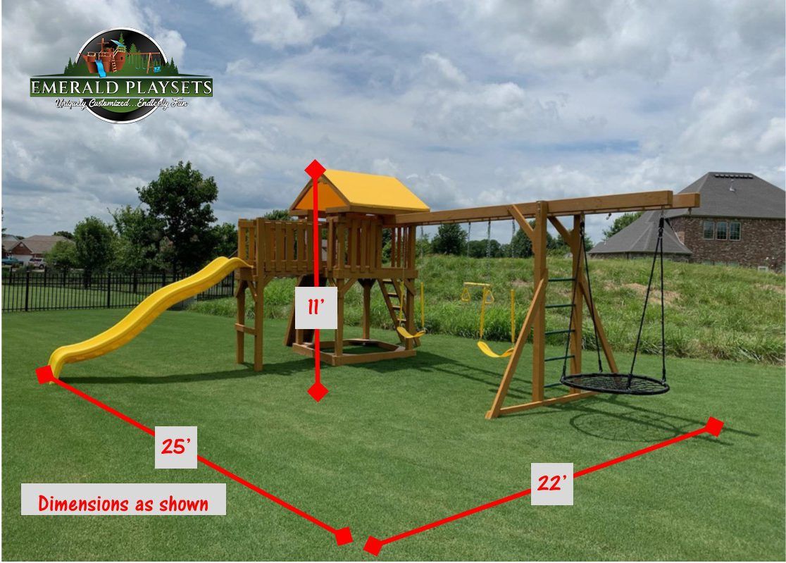 Playset Delivery and Installation in TN Emerald Playsets