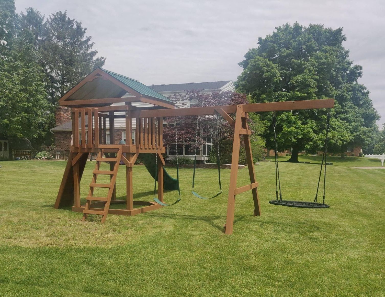 Best Wooden Playsets Built in TN Emerald Playsets