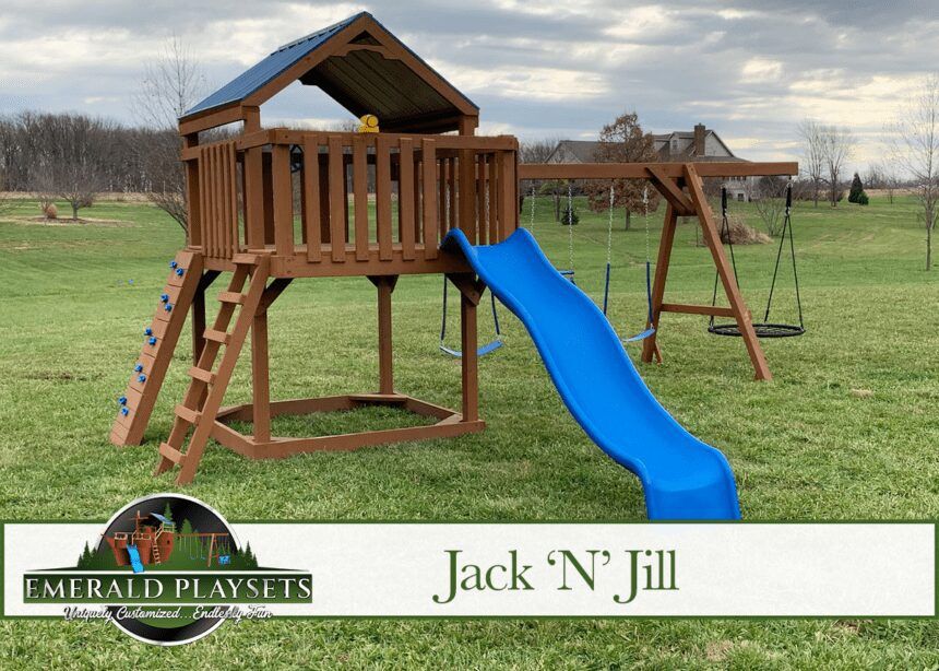 Best Swingsets for Small Yards in TN Emerald Playsets