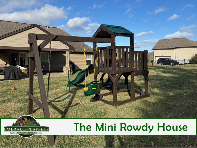 affordable custom wooden playsets