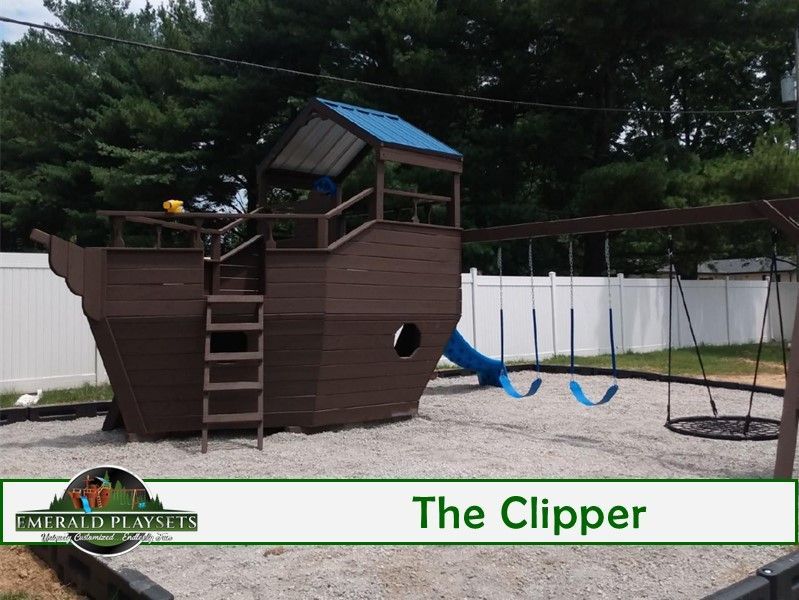 A picture of a playground called the clipper