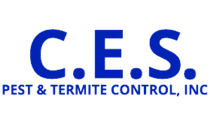 C.E.S. Pest & Termite Control, Inc. logo in blue text on a white background