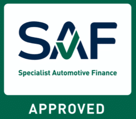 The logo for specialist automotive finance is approved