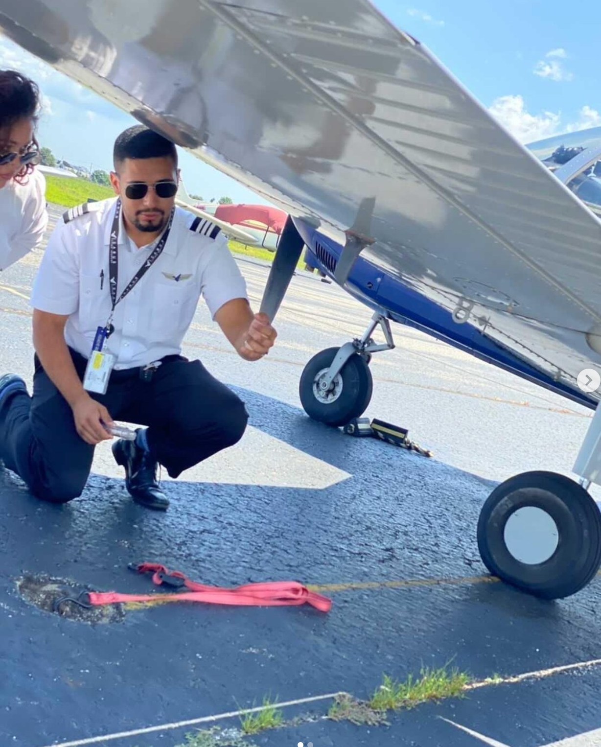Safe modern training airplane for pilot students earning FAA certifications in New York