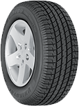 Black tire with silver wheel rim. | Joe's Tire & Auto