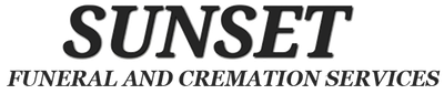 Sunset Funeral and Cremation Services logo.
