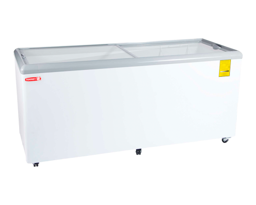 Congelador cristal plano