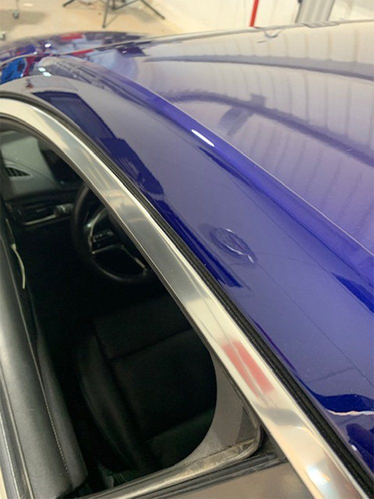 Hail Damage Truck