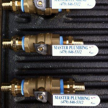 Commercial plumbing work completed by Master Plumbing