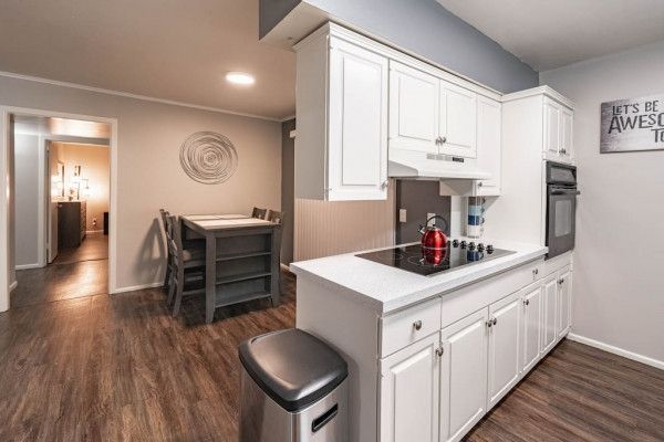 spacious kitchen
