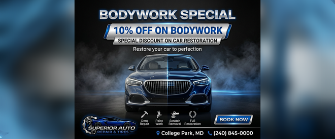 Coming Soon Banner | Superior Auto Repair and Tires