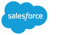 Un nuage bleu avec le mot Salesforce dessus
