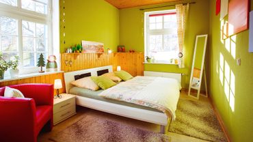 Fewo Hoff Wohnung 2  - Schlafzimmer