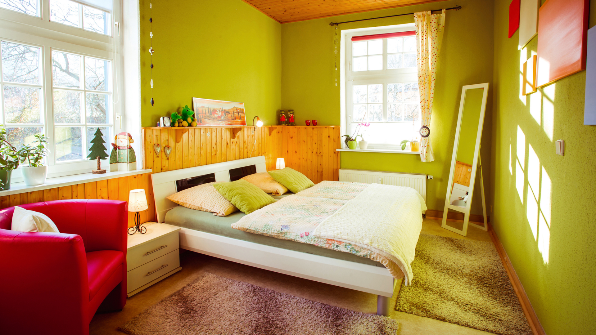 Fewo Hoff Wohnung 2 - Schlafzimmer