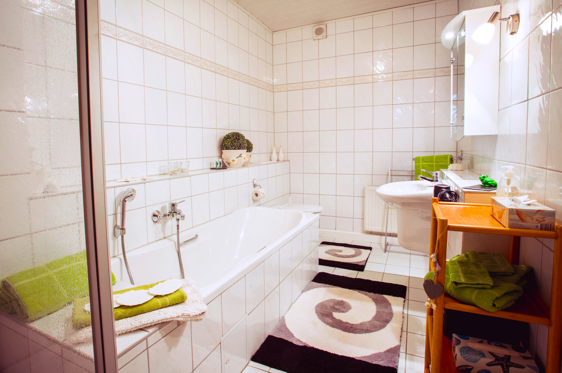 Fewo Hoff Wohnung 2 - Badezimmer