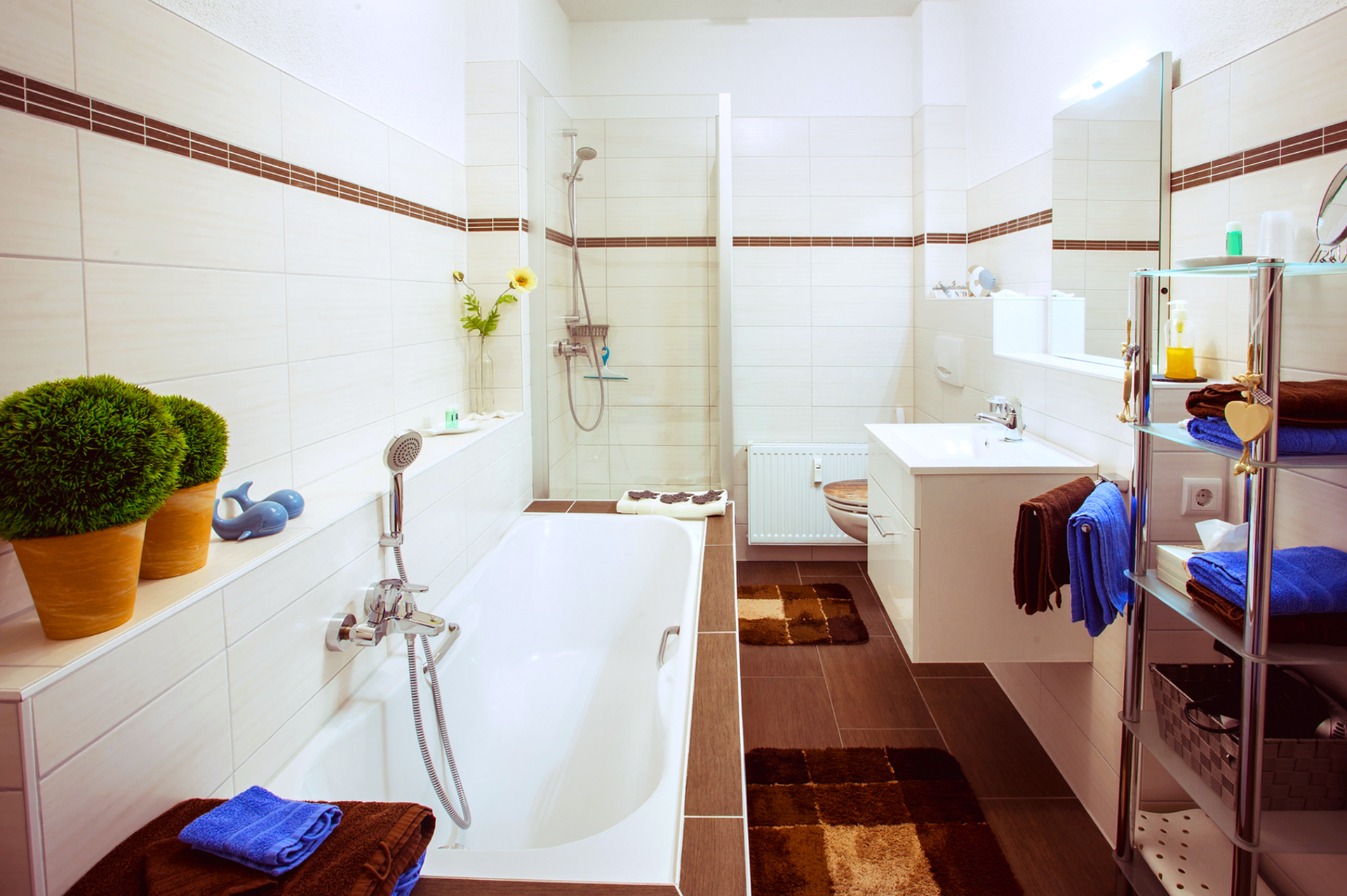 Fewo Hoff Wohnung 3 - Badezimmer