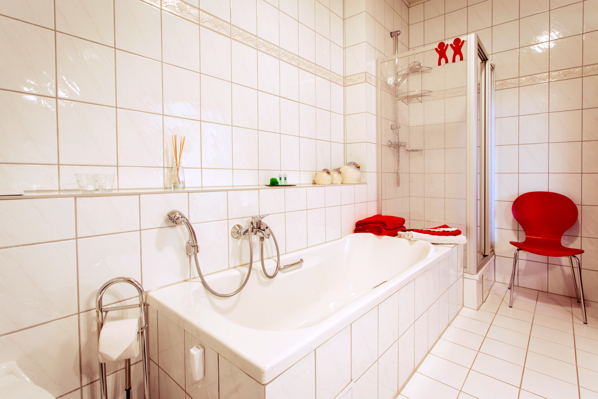 Fewo Hoff Wohnung 1 - Badezimmer