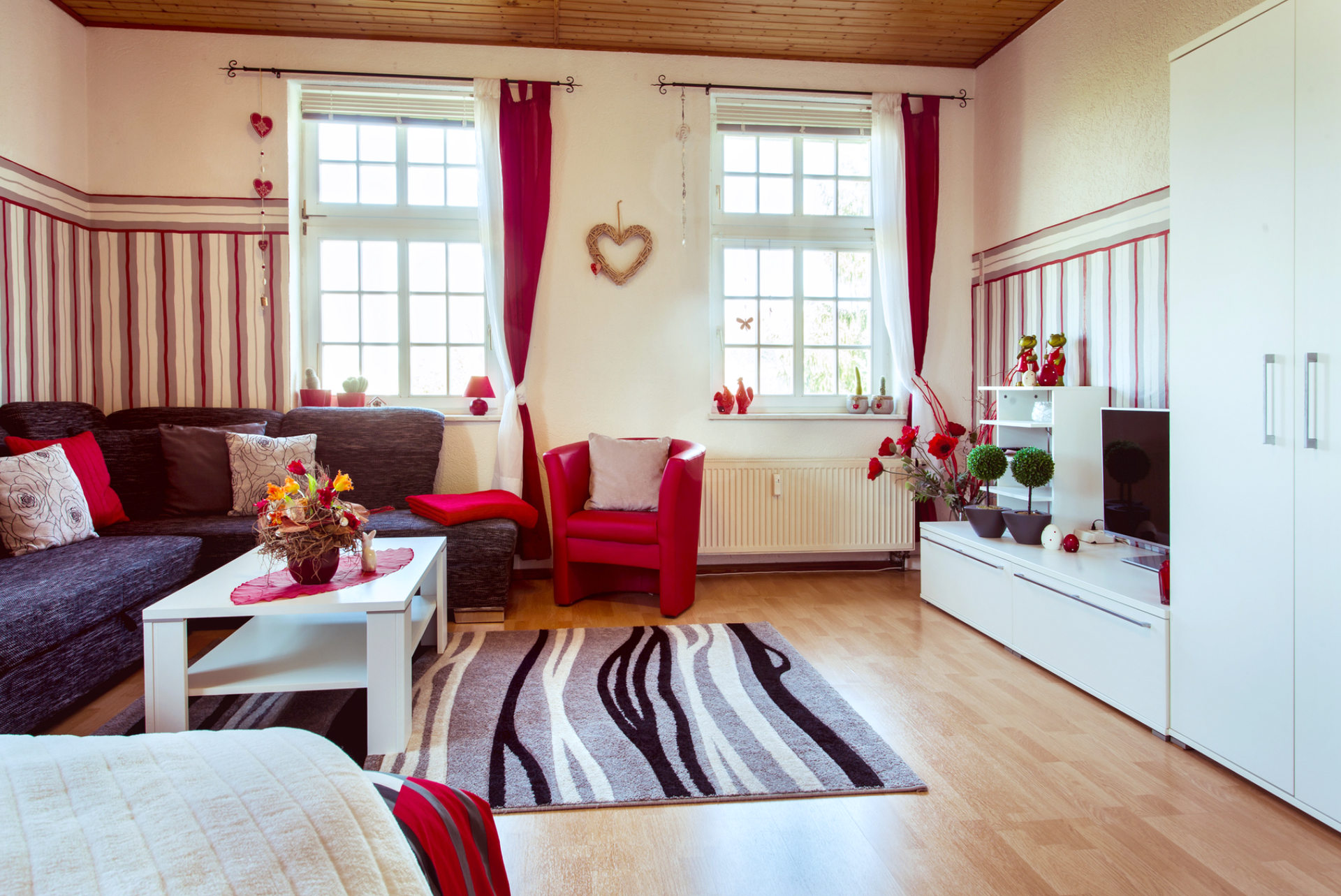 Fewo Hoff Wohnung 1 - Wohnbereich