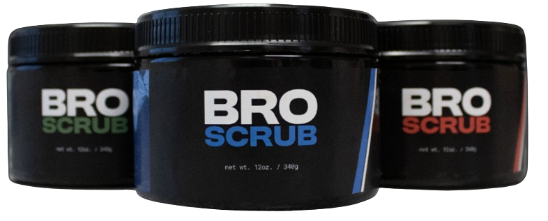 Three black jars of