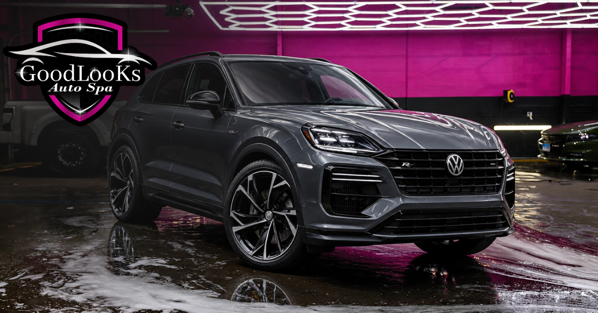 Family SUV ready for Volkswagen Atlas PPF and ceramic coating in Watertown, CT